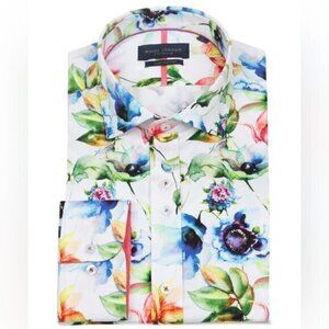 Guide London Multi-coloured Floral Cotton Shirt